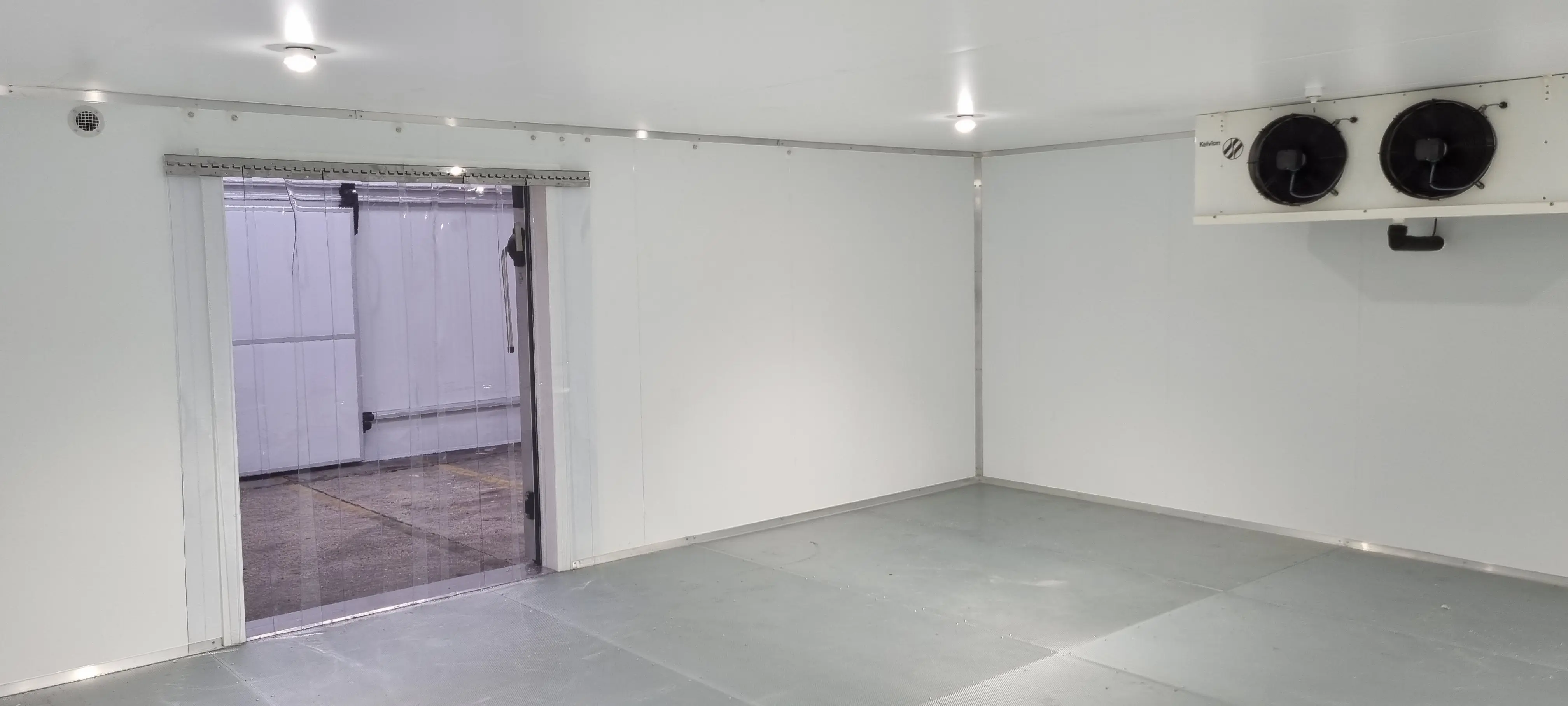 Pro-bono cold room installation at a community clinic